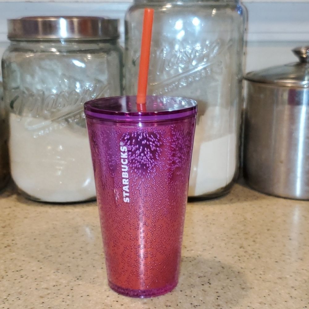 Starbucks Pink Ombre Bubble Grande Tumbler NWT